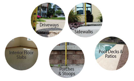 residential polyurethane concrete leveling houston texas